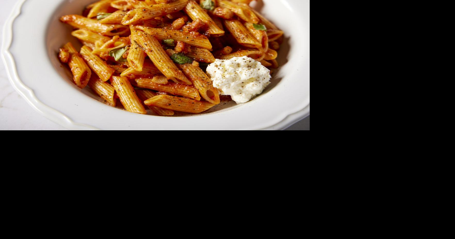 The salted pancetta and the fermented pepper paste lend a deep umami to this fleshy pasta dish | News