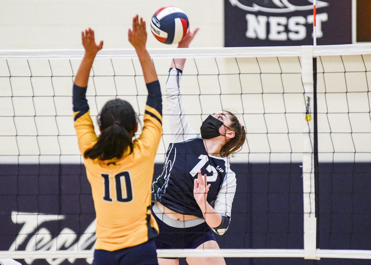 Essex Tech varsity volleyball match vs. Greater Lowell