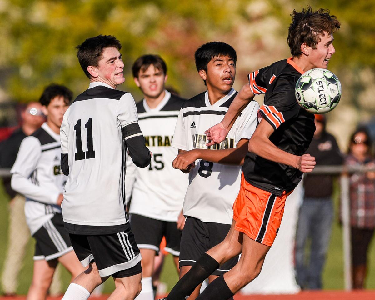 Beverly High boys soccer state playoff game vs. Springfield Central