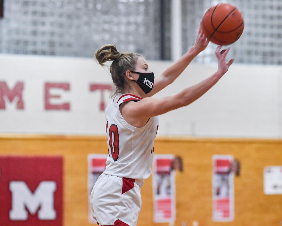 Marblehead at Masconomet girls varsity basketball game