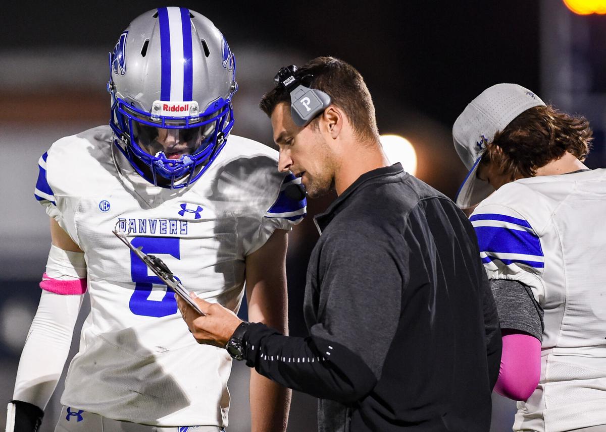 Danvers at Swampscott varsity football game