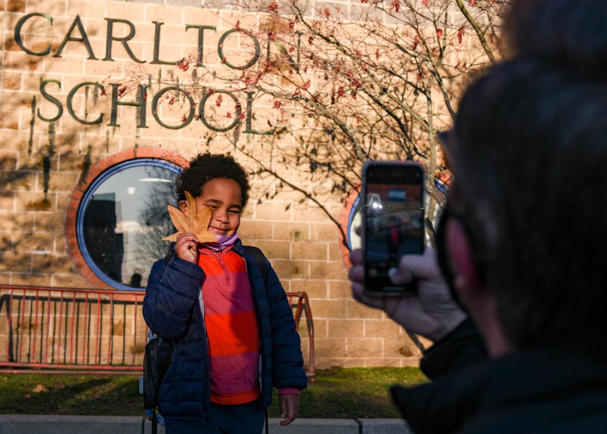 First day of school at Carlton Innovation School