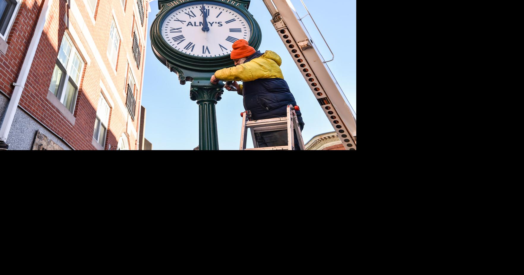 SLIDESHOW The return of the Almy's Clock in Salem Community