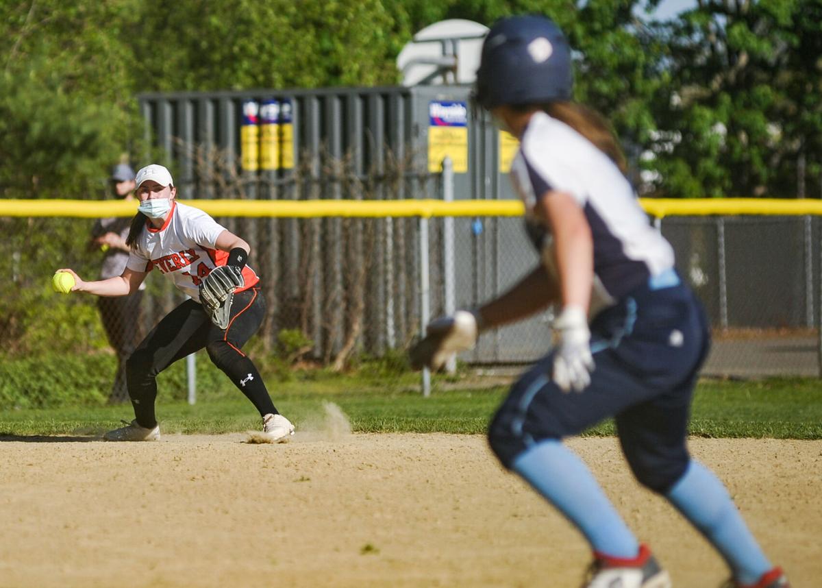 Beverly at Peabody varsity softball game