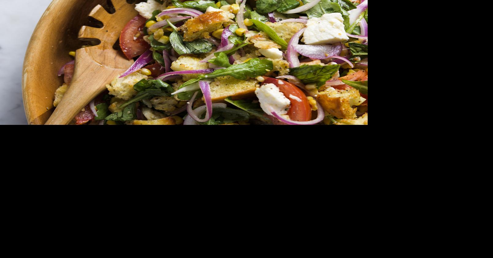 Quick Fix: Pesto Crab Cakes and Tomato Corn Salad