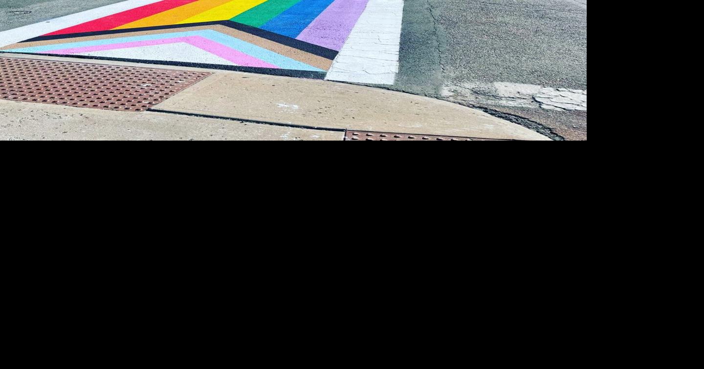 First LGBTQ+ pride crosswalk painted in Danvers | News ...
