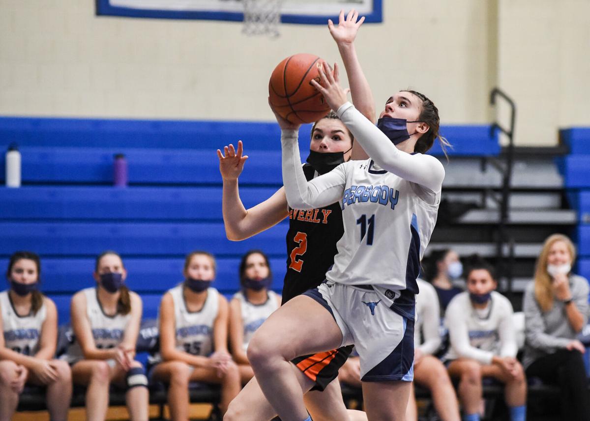Beverly at Peabody girls varsity basketball