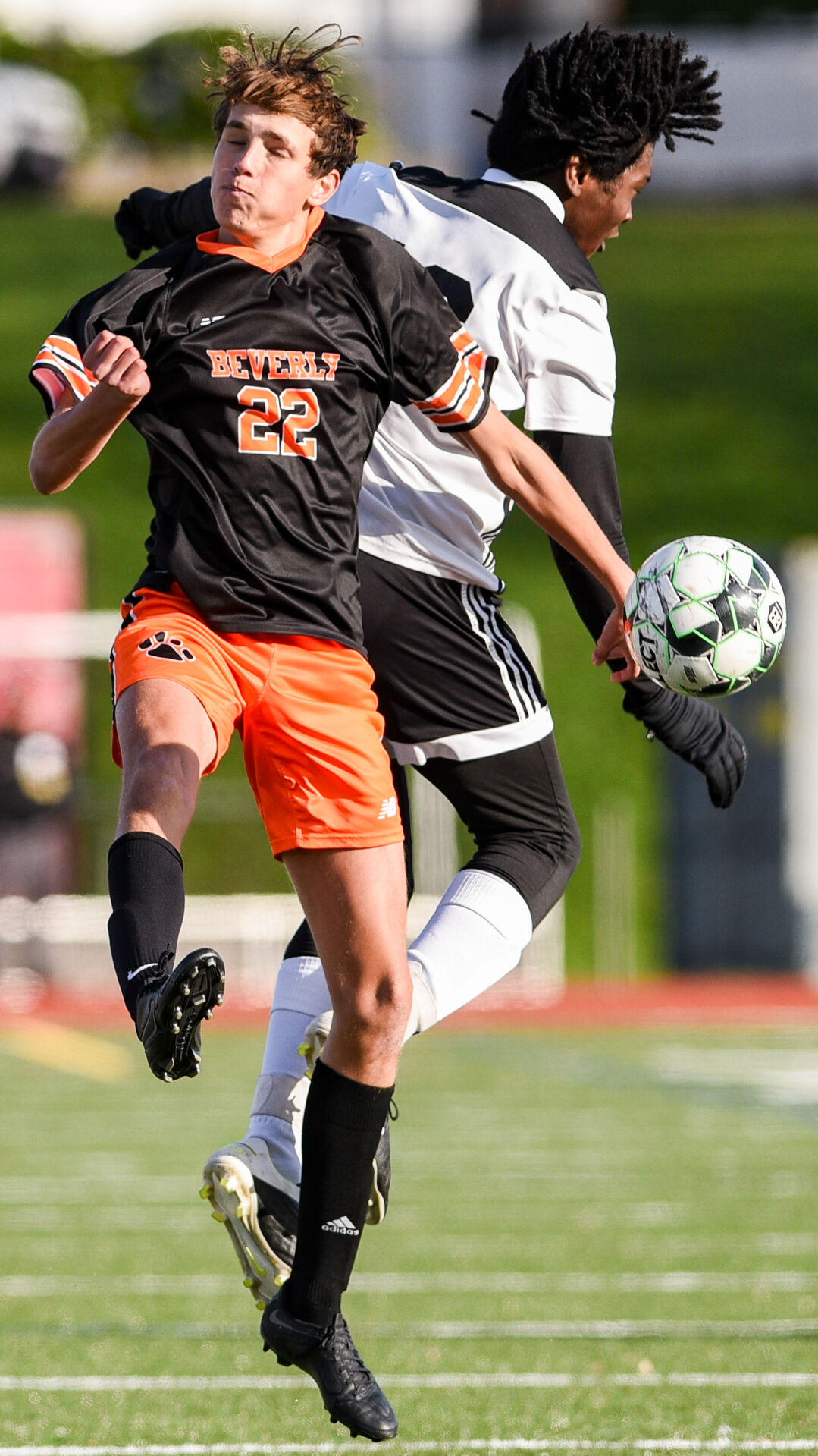 Beverly High boys soccer state playoff game vs. Springfield Central