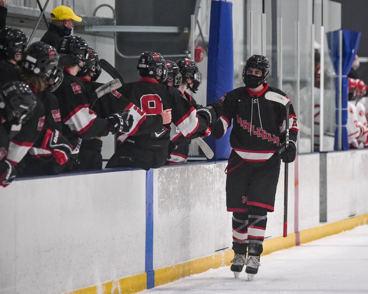 Marblehead vs. Masconomet boys varsity hockey game