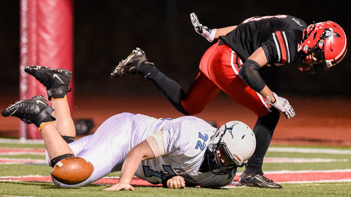 Peabody at Salem varsity football game