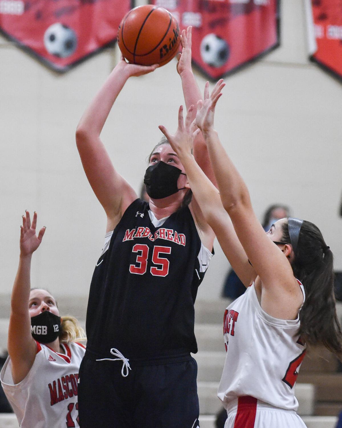 Marblehead at Masconomet girls varsity basketball game