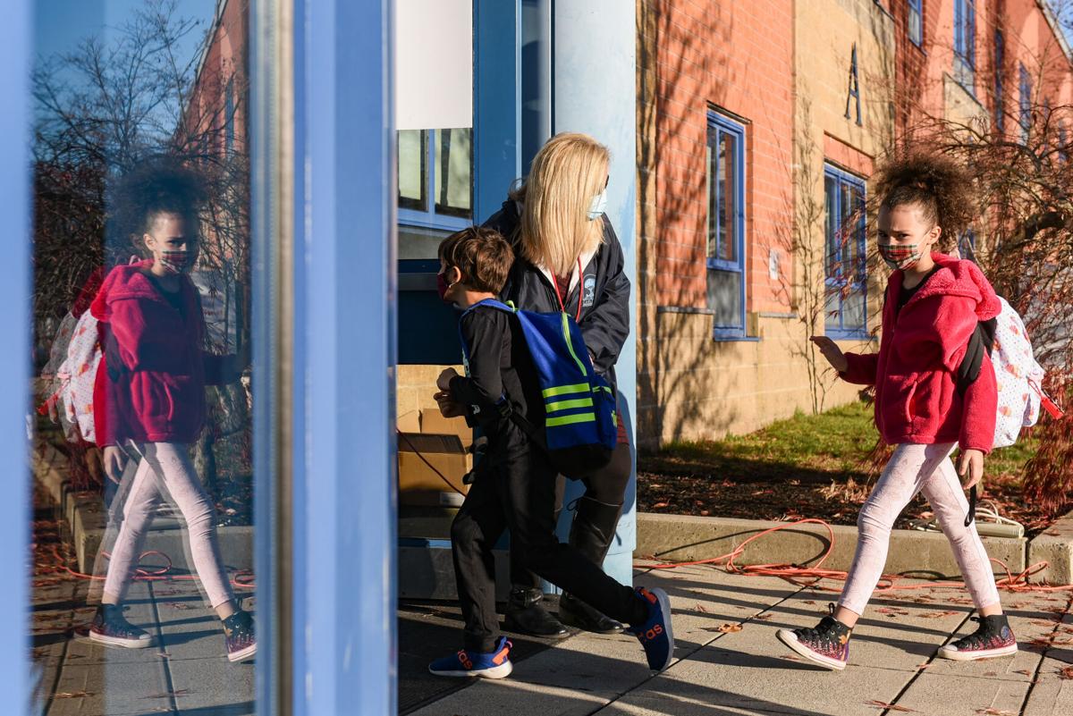 First day of school at Carlton Innovation School