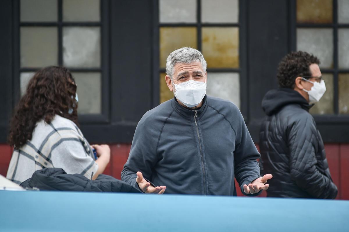 Ben Affleck and George Clooney for The Tender Bar