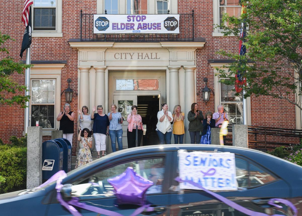 Elder Abuse rolling rally in Beverly