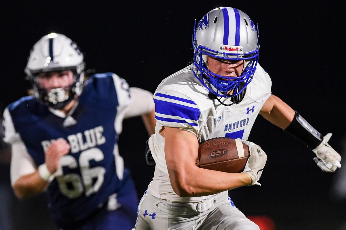 Danvers at Swampscott varsity football game