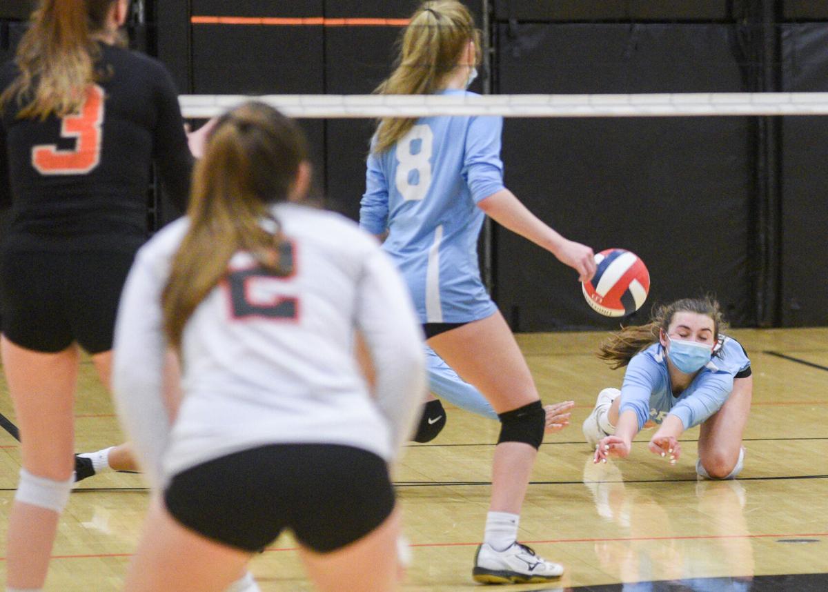 Ipswich girls volleyball vs. Triton in Cape Ann League playoffs