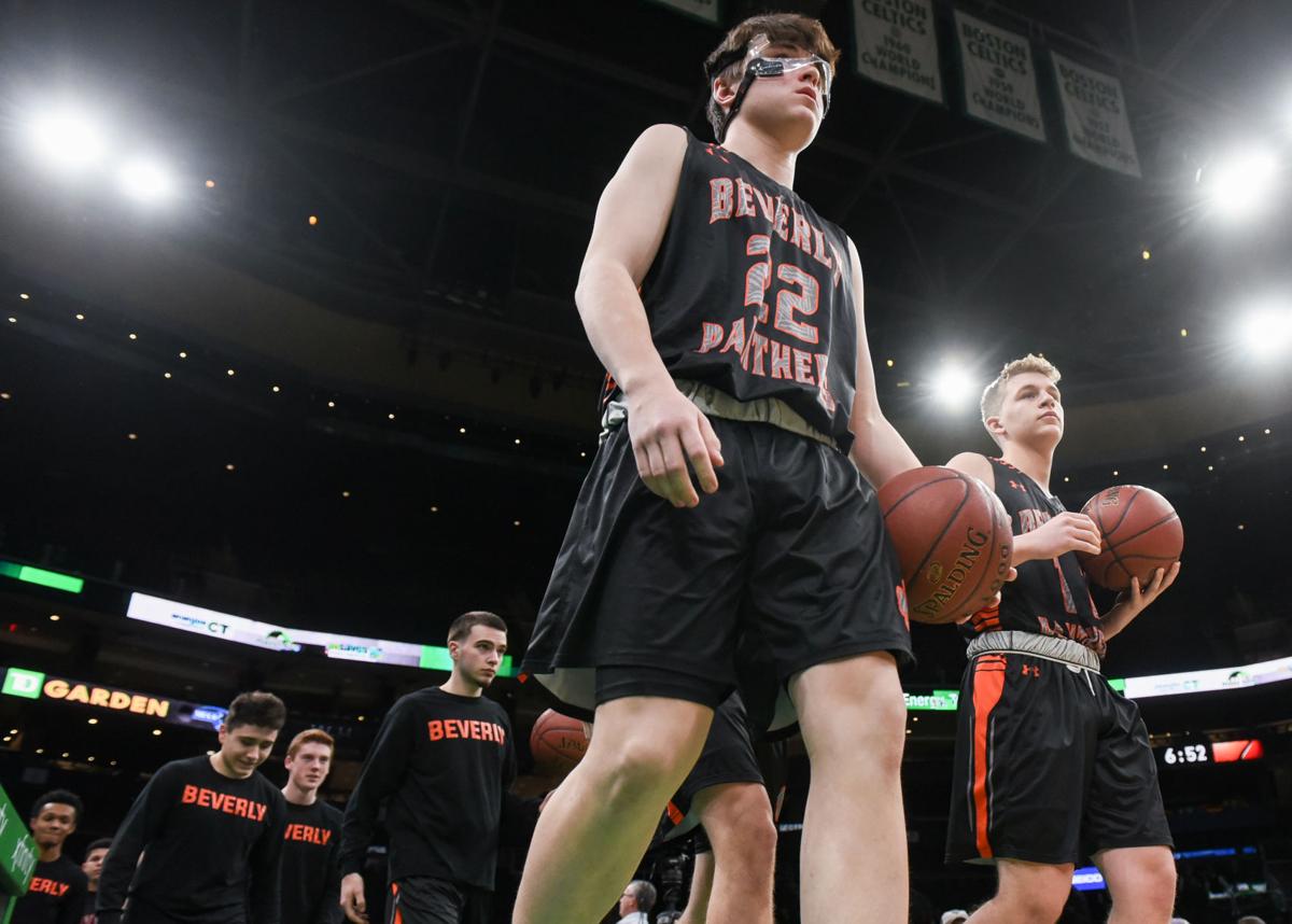 Beverly High boys basketball in Division 2 state semifinals at TD Garden in Boston