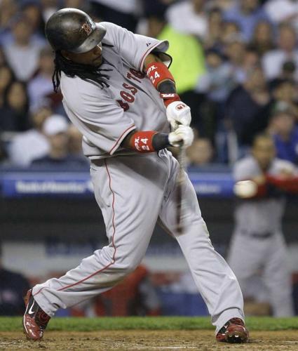 Manny enjoys Red Sox home opener