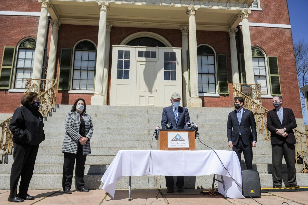 Press conference urging for the extension of the Essex National Heritage Area designation