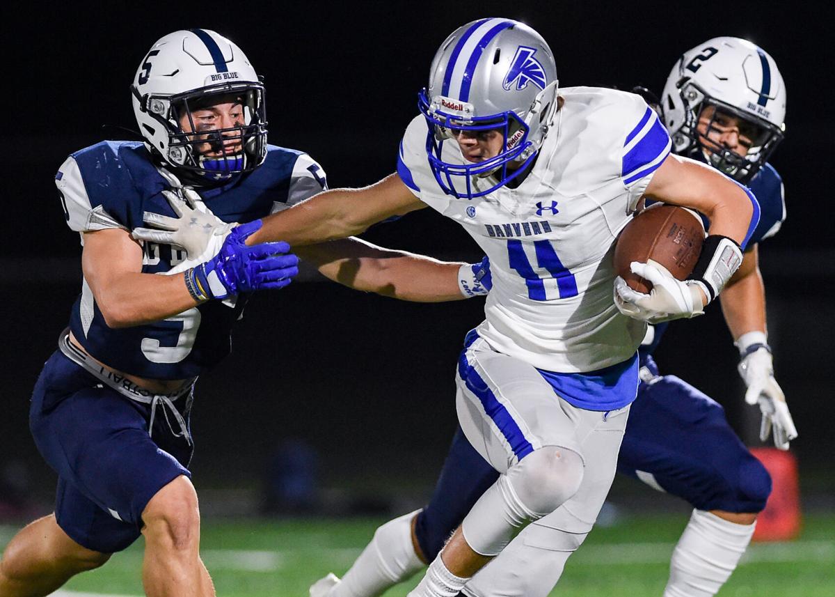 Danvers at Swampscott varsity football game