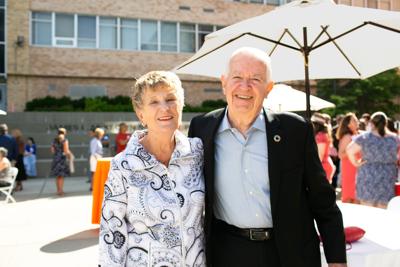 Bill and Joyce Cummings at SSU