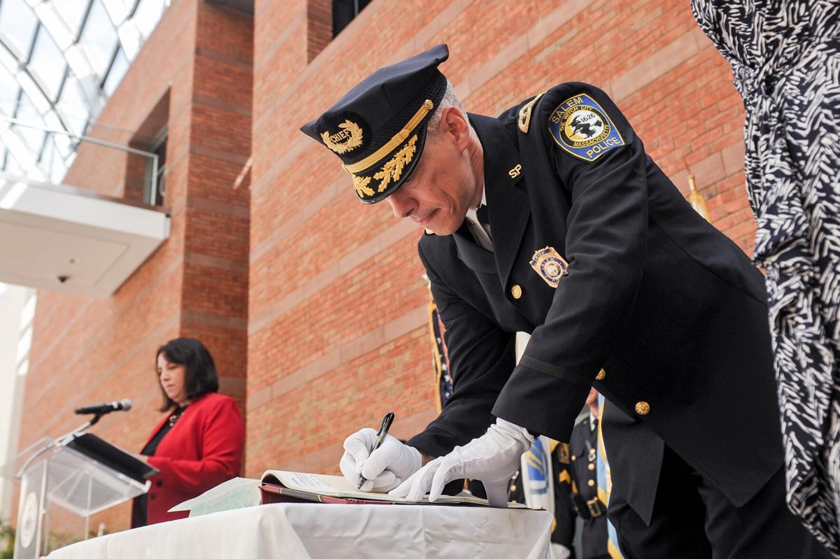 Salem Police Department Chief of Police Lucas Miller