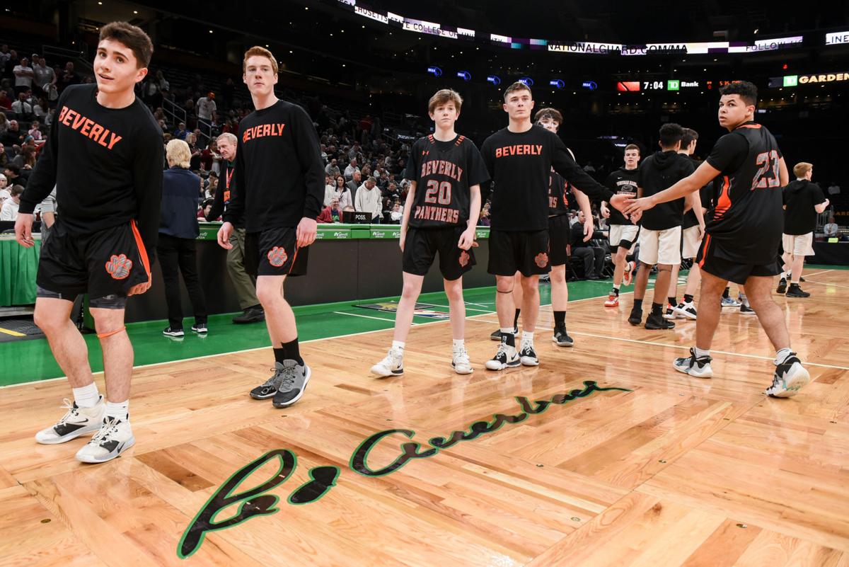 Beverly High boys basketball in Division 2 state semifinals at TD Garden in Boston