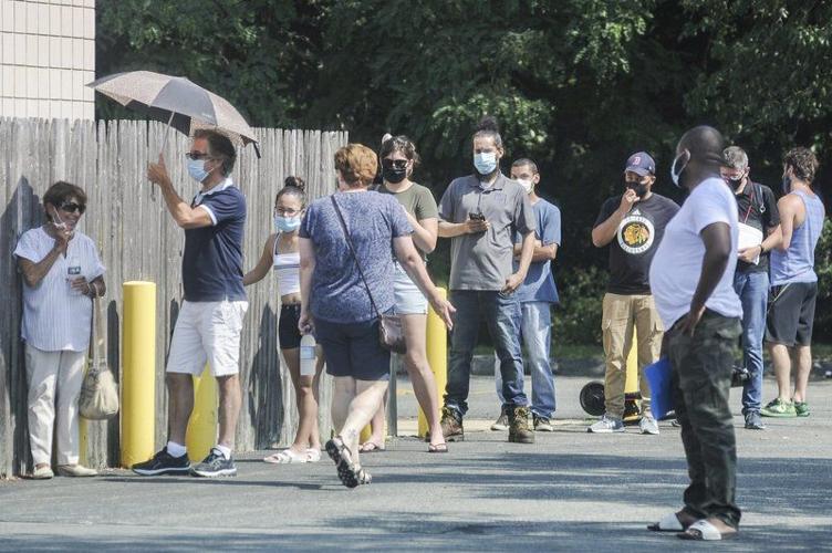 Despite online appointments, people encounter waits, lines at Danvers RMV Local News