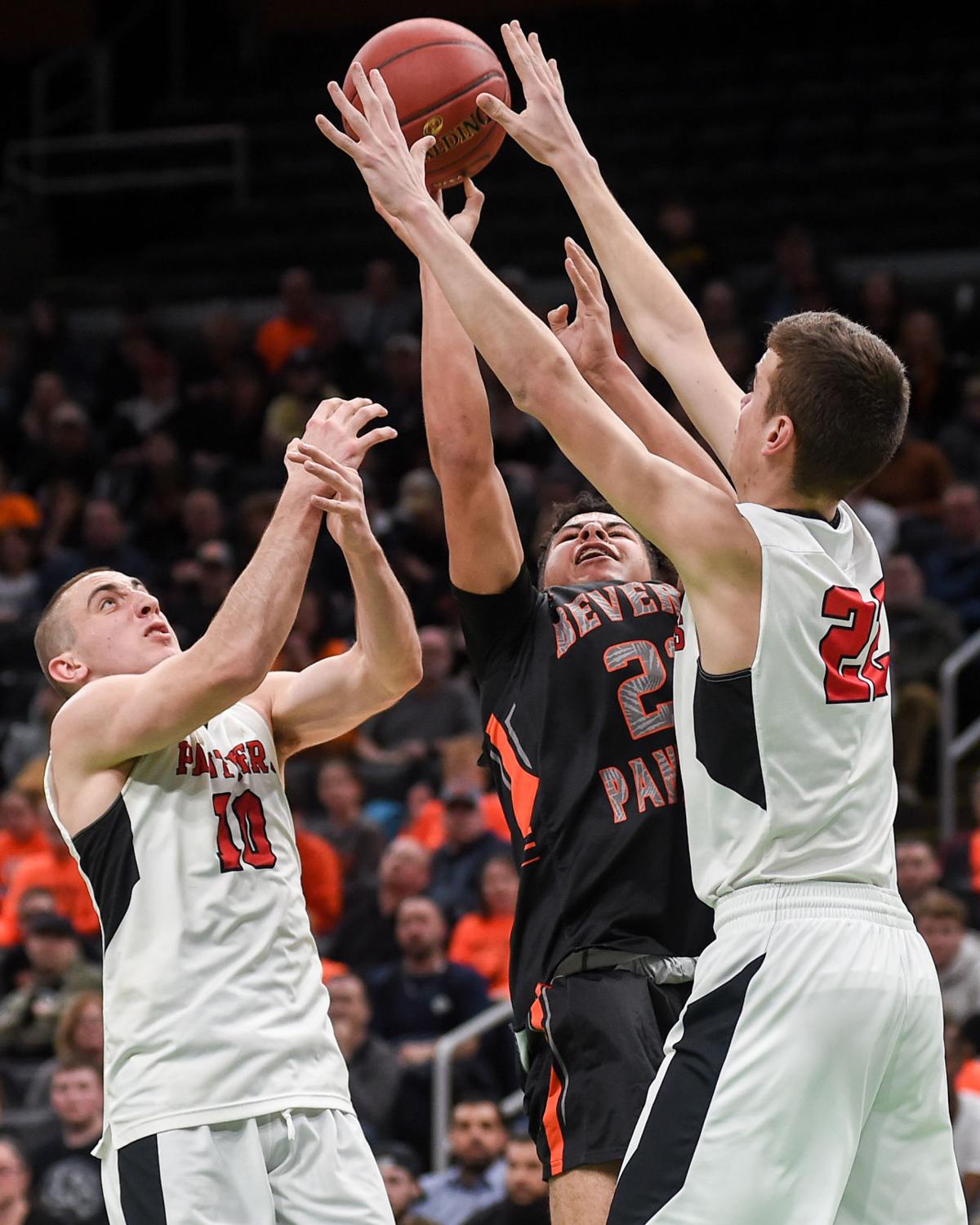 Beverly High boys basketball in Division 2 state semifinals at TD Garden in Boston