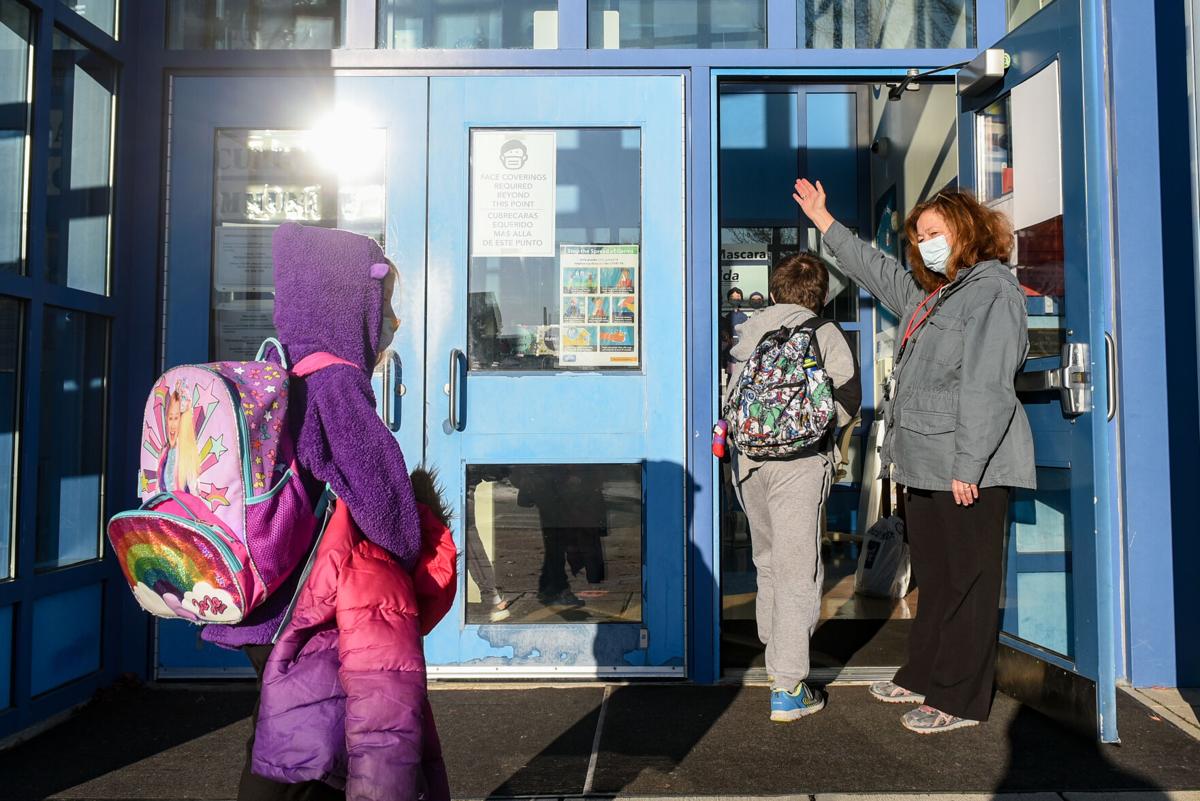 First day of school at Carlton Innovation School
