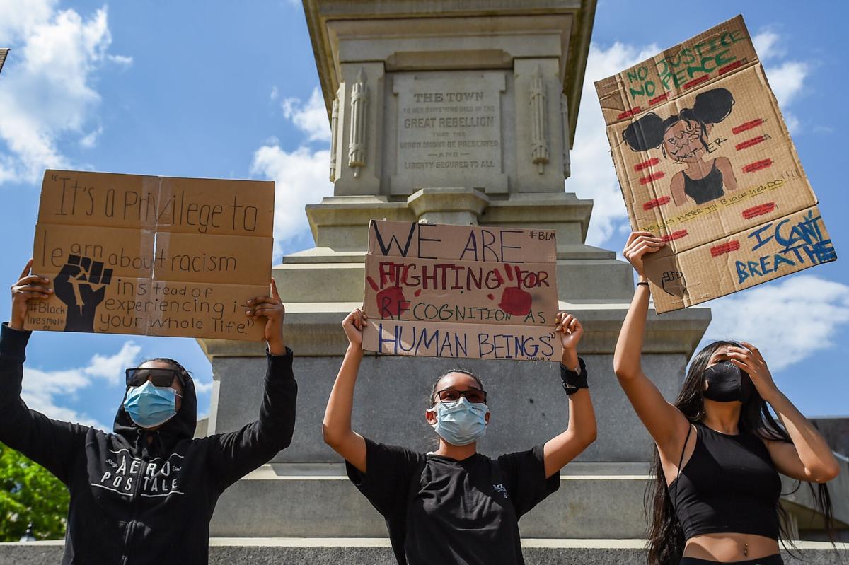 Black Lives Matter protest takes place in Peabody