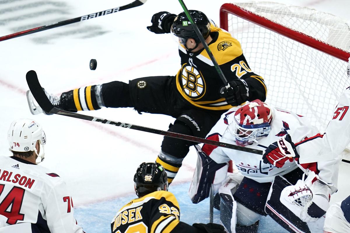Boston Bruins Coyle Starts Camp With No-Contact Sweater