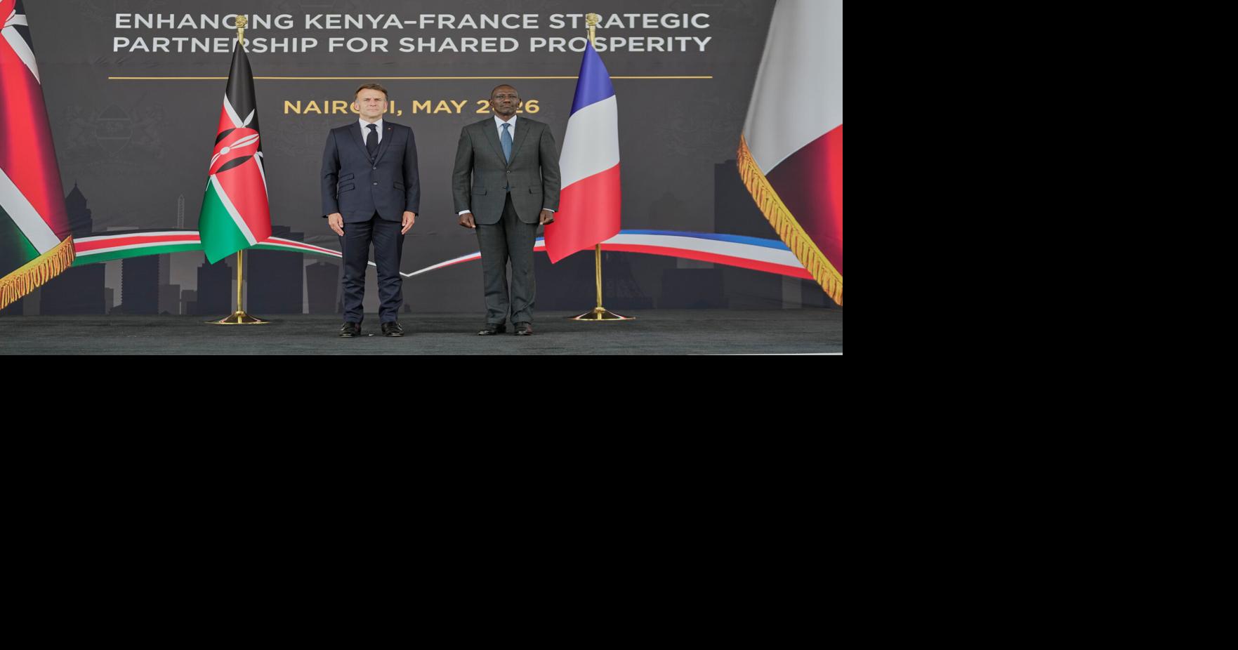 Changing geopolitics are in focus as France's Macron kicks off Kenya visit for an Africa summit