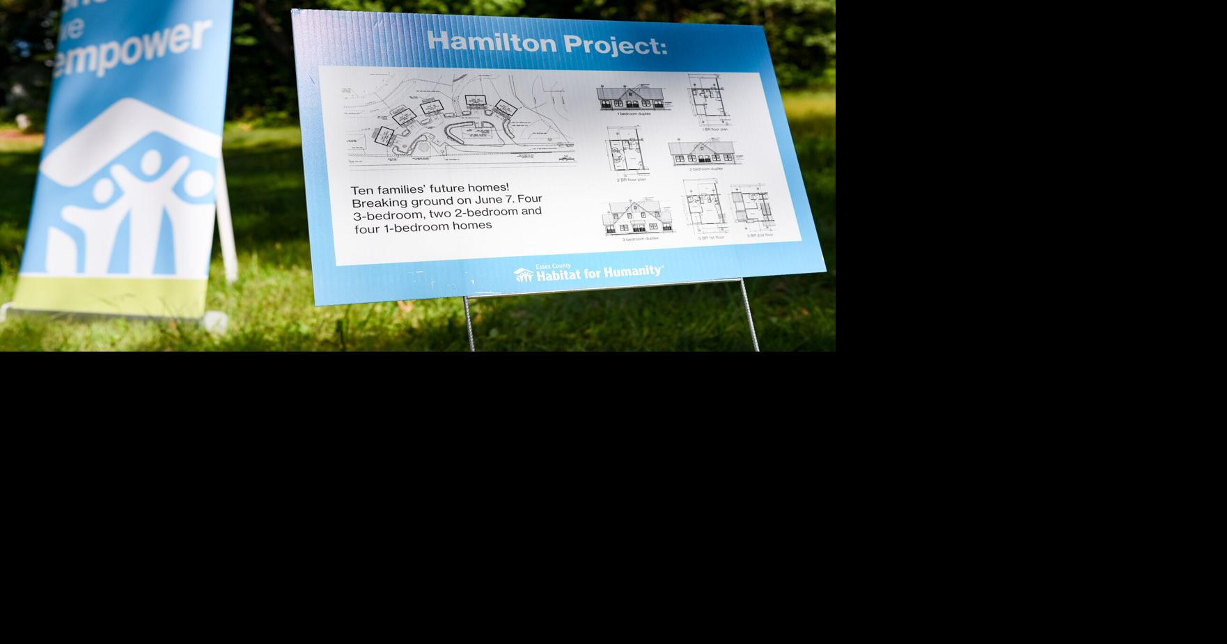 Habitat for Humanity groundbreaking ceremony for 10 new homes