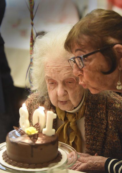 For Her 108th Birthday Cake And Pb J Local News Salemnews Com