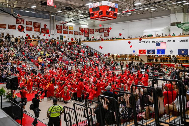 SLIDESHOW Scenes from the 2023 Salem High School Graduation Ceremony