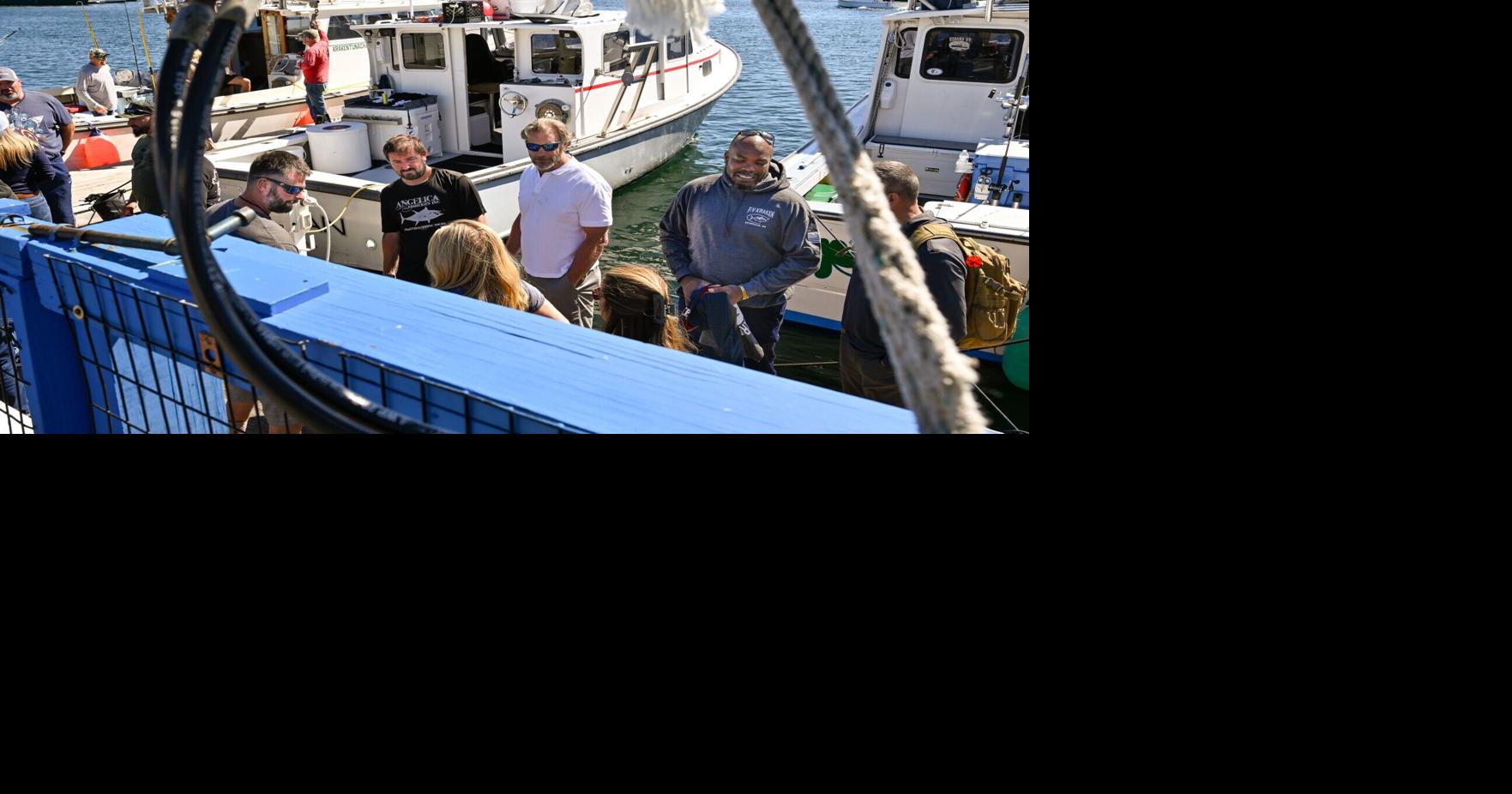 Fishing captains, former pro athletes and more honor veterans with fishing trip