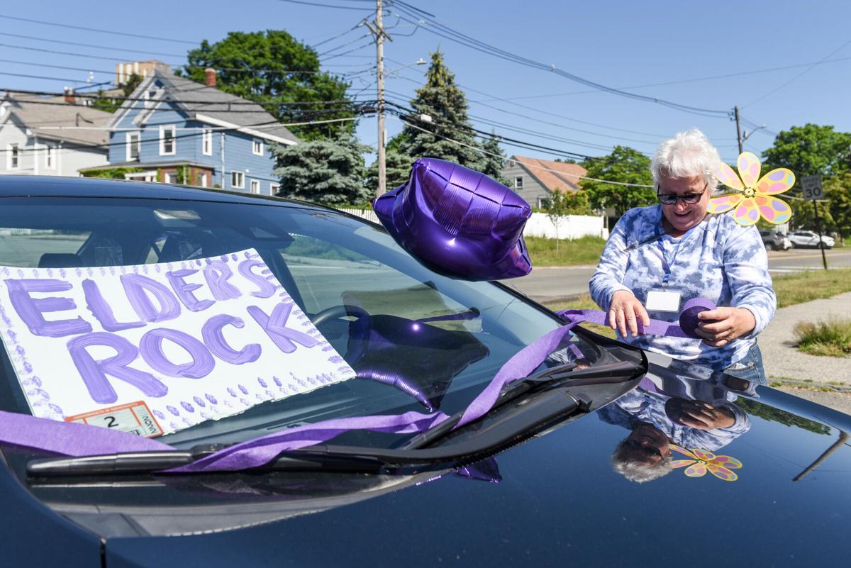 Elder Abuse rolling rally in Beverly