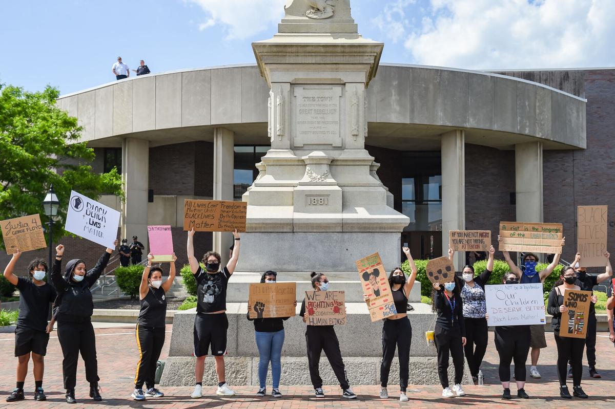 Black Lives Matter protest takes place in Peabody