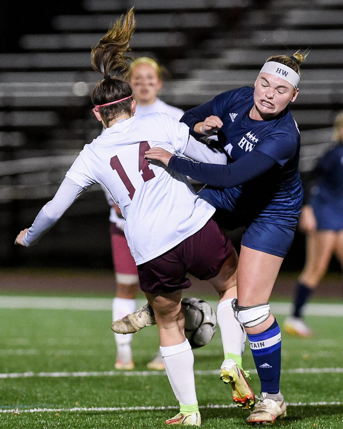 Hamilton Wenham Girls soccer ANOTHER JUMP PHOTO