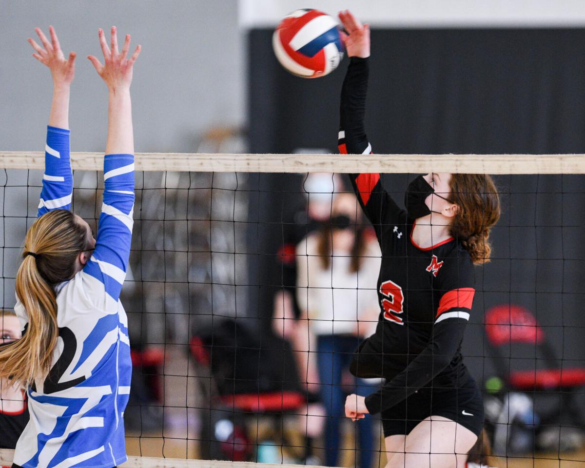 Danvers at Marblehead varsity volleyball match