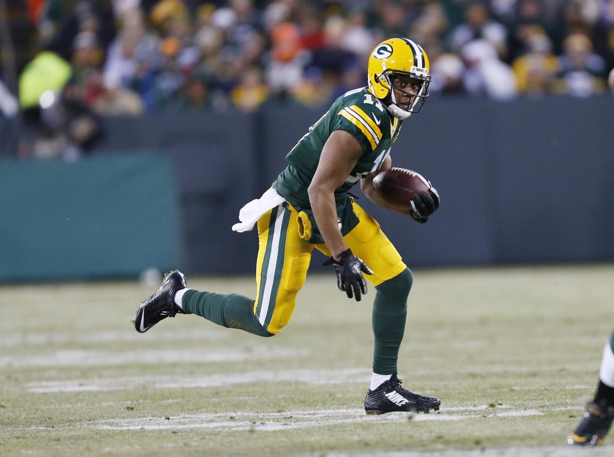 Green Bay Packers' Jarrett Boykin during the first half.