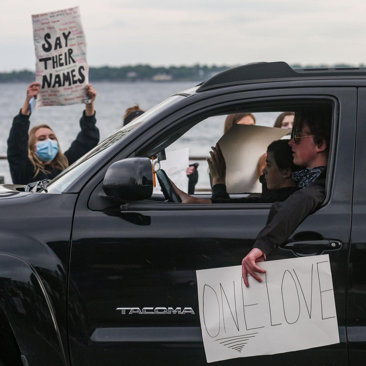 Black Lives Matter protest in Swampscott