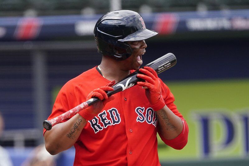 Red Sox reveal why Rafael Devers kept dropping his bat during the