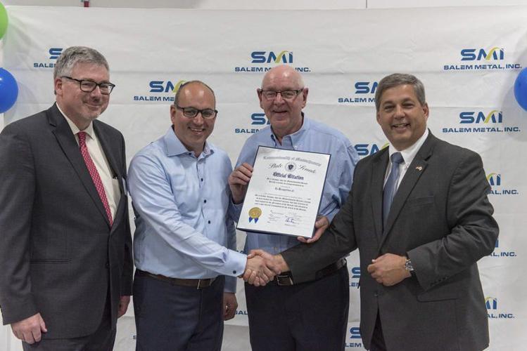 Moving metal Salem Metal celebrates new 75,000squarefoot space in