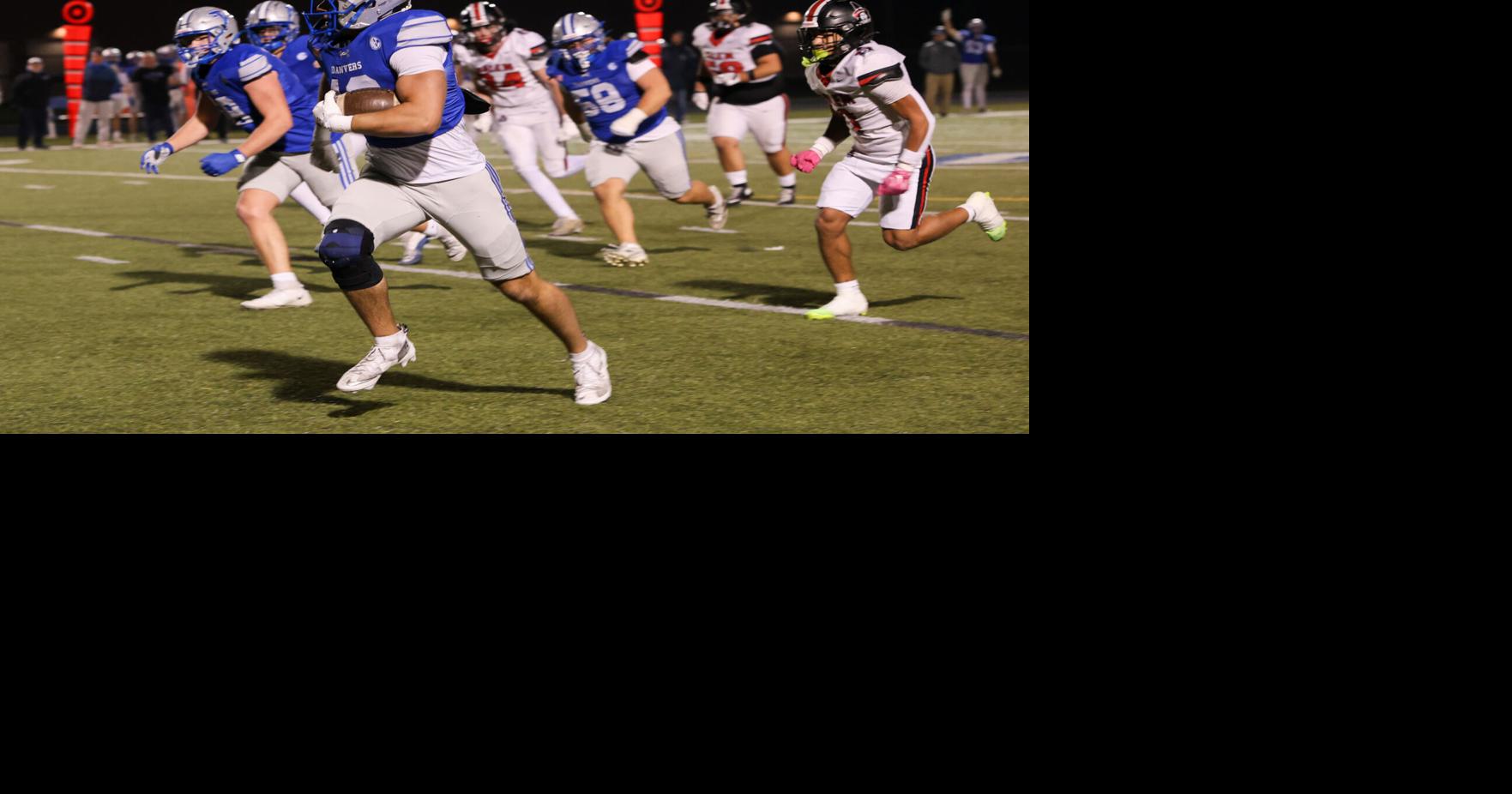 Unbeaten Danvers football pitches third straight shutout, hammers Salem