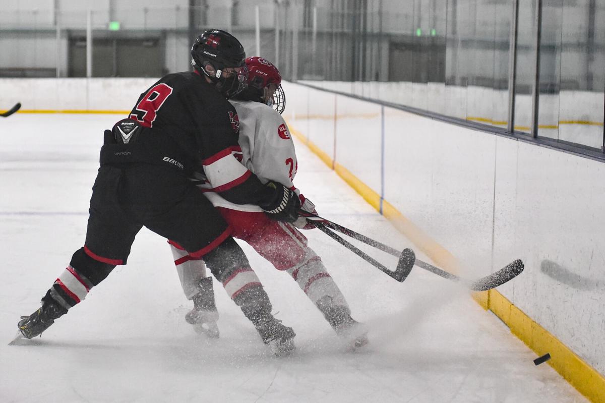 Marblehead vs. Masconomet boys varsity hockey game