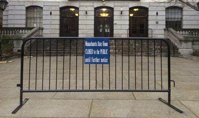 Statehouse remains closed as Mass. reopens