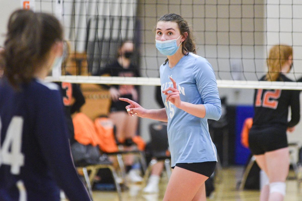 Ipswich girls volleyball vs. Triton in Cape Ann League playoffs