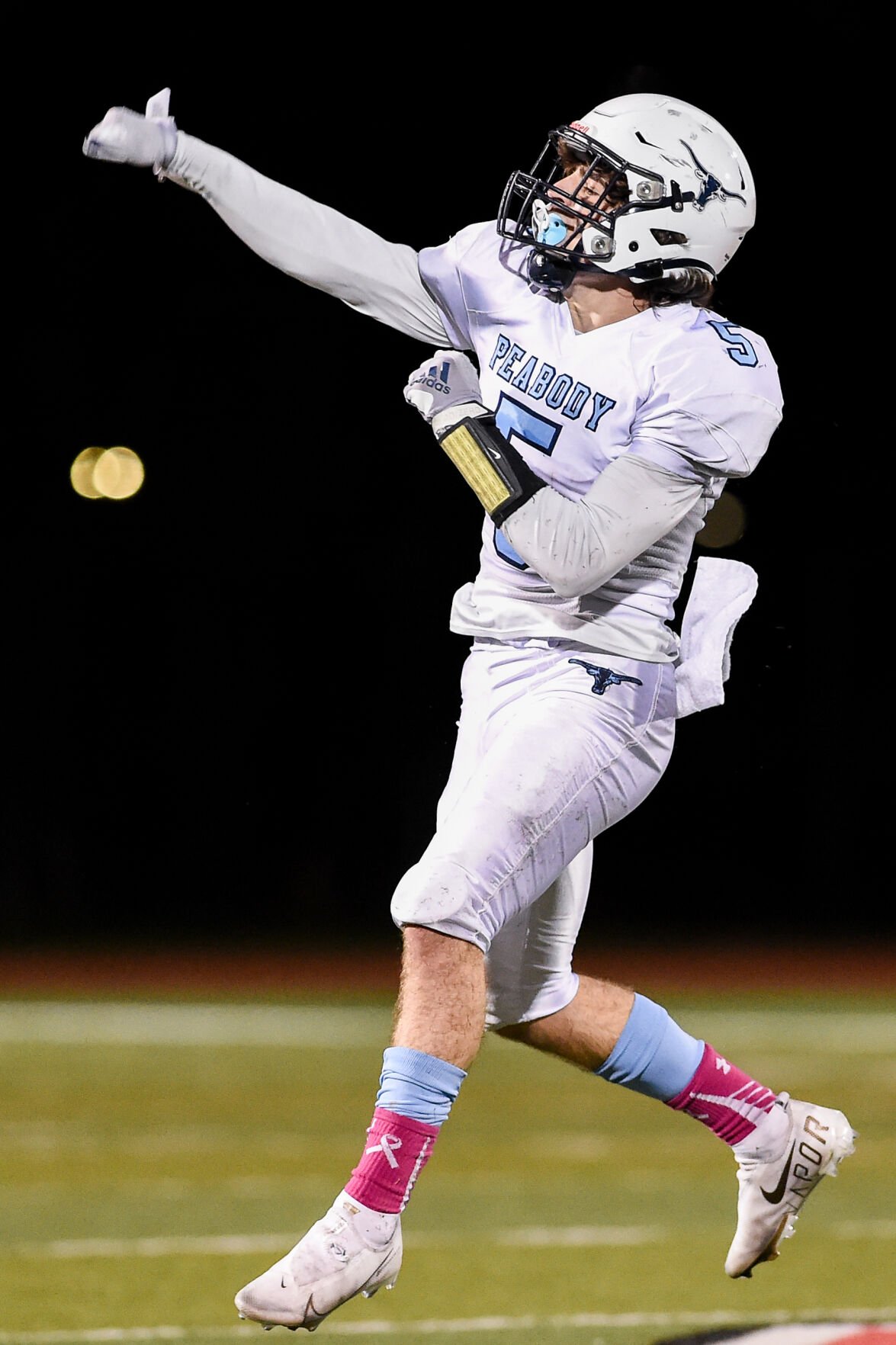 Peabody at Salem varsity football game